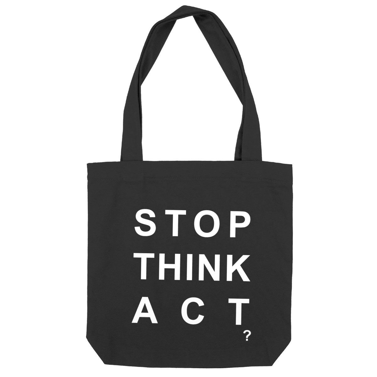 Stop Think Act - front_black