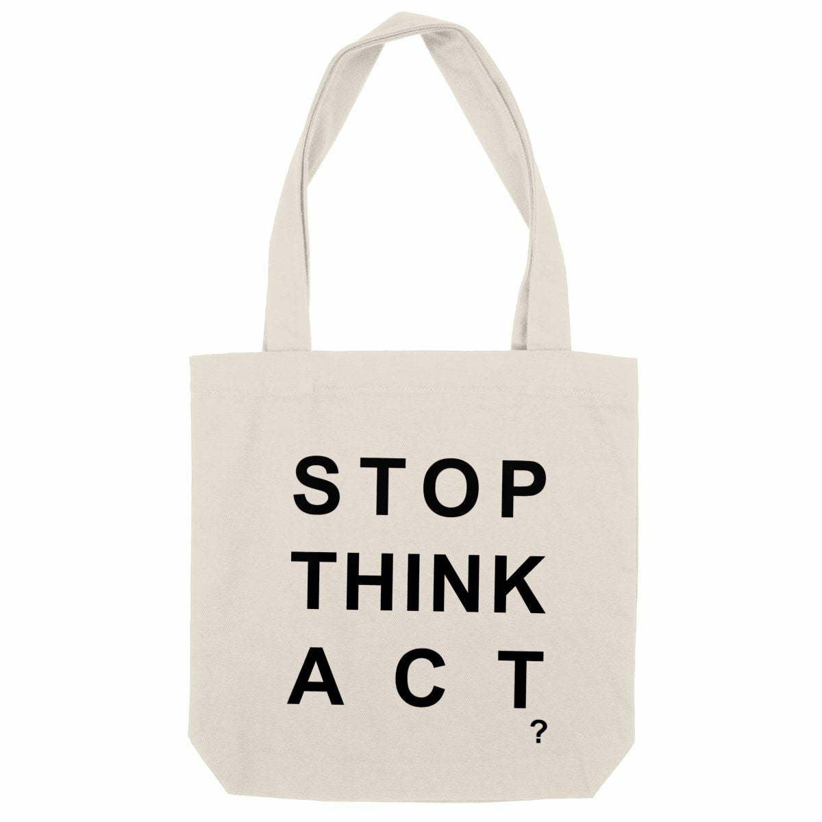 Heavy totebag - Chic and Cool Design - front_natural